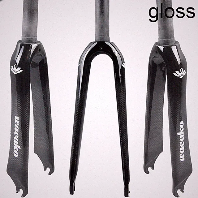 14/16/18/20/22inch BMX Folding Bike Hard Fork Carbon Fiber Bicycle Front Forks