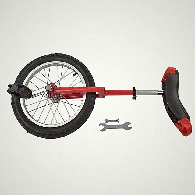 16/24inch Unicycle Steel Rim Electric Mountain Tire Adj Seat Cycling Sports Tool