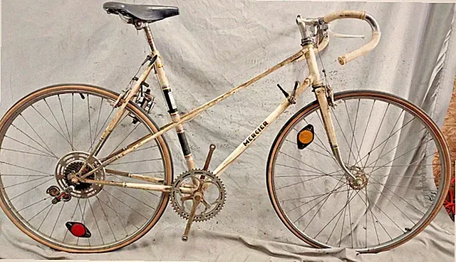 1962 Mercier Mixte Touring Road Bike 56cm Medium Lugged Steel Shimano Ships USA!