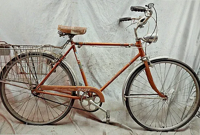 1965 Schwinn Racer Deluxe Cruiser Bike 22" XLarge Steel Retro Java Cafe Commuter