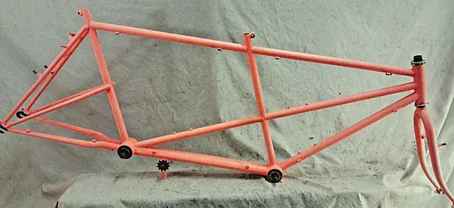 1984 Schwinn Sierra Tandem Bike Frame Set 53cm Large Chromoly Steel USA Shipper!