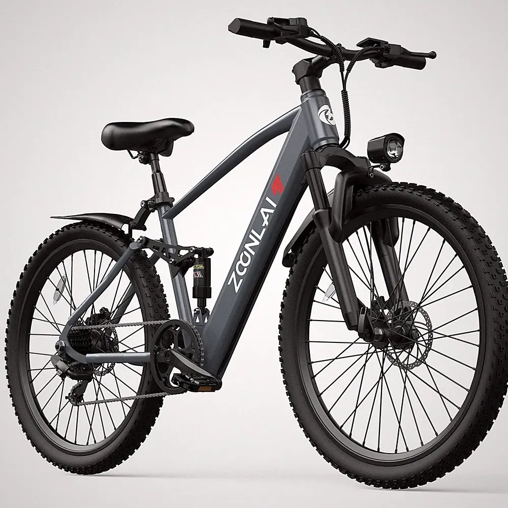 26" Mountain Electric Bicycle For Adults 500W Peak Motor 13AH 36V 40Miles EBike