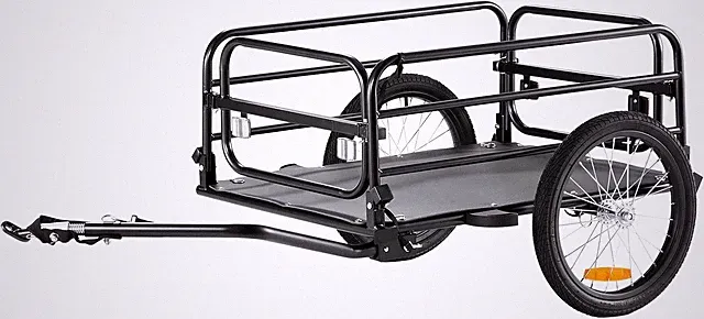 Bike Cargo Trailer, 88/100/160 Lbs Load Capacity, Heavy-Duty Bicycle Wagon Cart