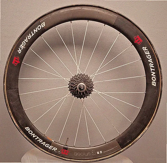 Bontrager Aeolus 5 Carbon Rear 700c Racing Road Bike Wheel 24S Tubular 10S SRAM~