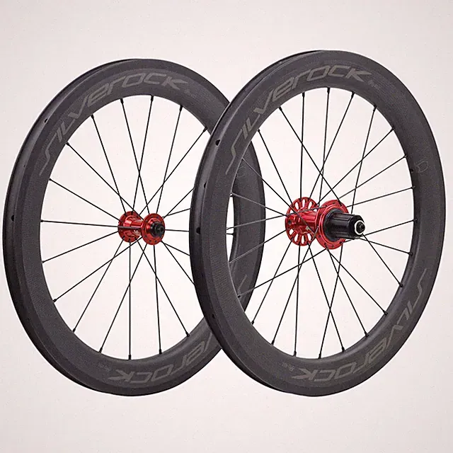 Carbon Bicycle Wheels 406 451 20/22in C Rim V Brake for Folding Bike Wheelset