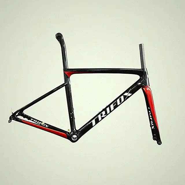 Carbon Road Bicycle Frameset Ultralight Disc Brake 700 * 25C Matte Glossy