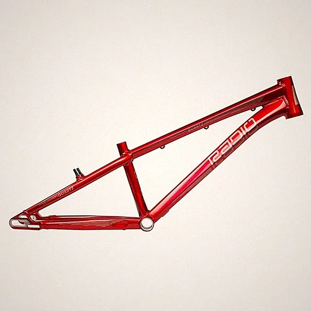 Radio Raceline Quartz Cruiser XL 22" Metallic Deep Red BMX Bike with 24 Wheels