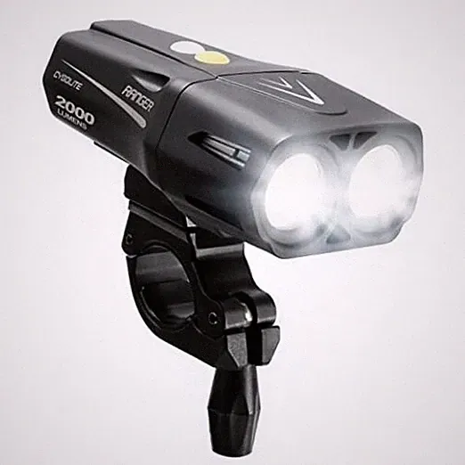 Ranger 2,000 Lumen Endurance Bicycle Light– Ultra High Run Time– 9 Light