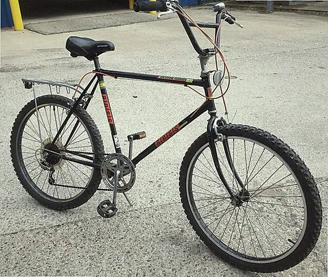 ROSS Diamond Cruiser 186 Modified HeavyDuty Thick SPokes 22" City Mtn Bike Black