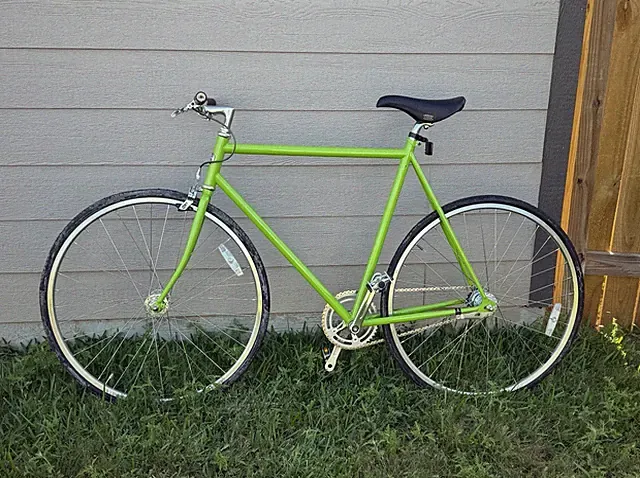 Selle San Marco Concor Supercorsa Green 700C Single Speed Road Bike Flat Bar