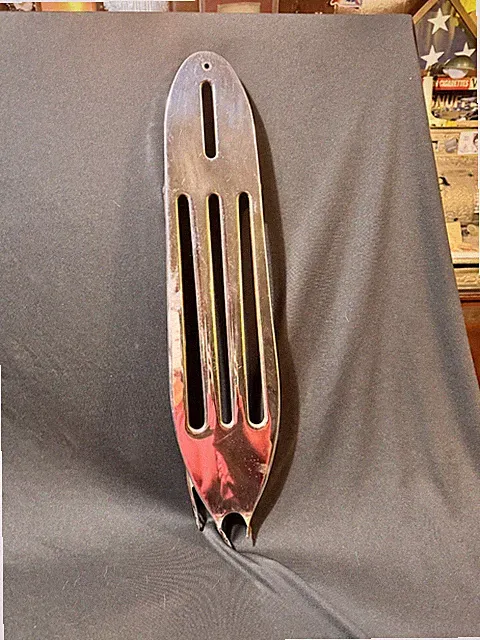 VINTAGE BICYCLE REAR CARRIER RACK CHROME 1950s ERA BEACH CRUISER 4 HOLES